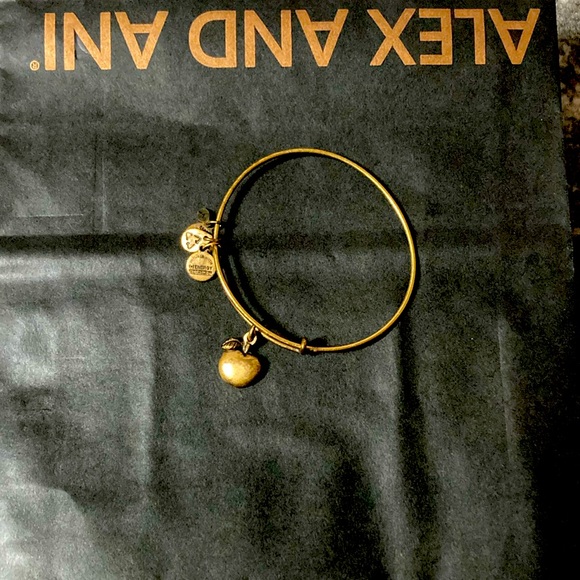 Alex and Ani Jewelry - Apple Goldtone Energy Alex & Ani Bracelet